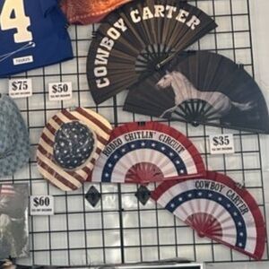 Cowboy Carter Decorative Fan